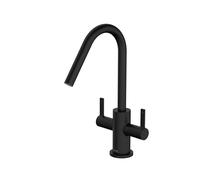 Bristan CSH EFSNK BLK Cashew Easyfit - Miscelatore monoblocco per lavello, colore: Nero