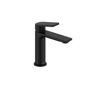 Bristan FRM ES BAS BLK Frammento Eco Start Miscelatore Lavabo con Piletta Clicker, Nero