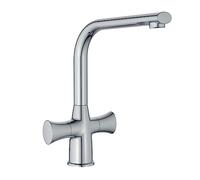 Bristan KU SNK C Kurve - Miscelatore monoblocco per lavello, cromato