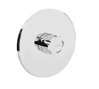Bristan MINI2 TS1203 CH C Opac-Mini valvola termostatica a Scomparsa, con Manico, Finitura cromata