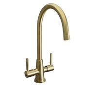 Bristan MZ SNK EF BB Monza Easyfit - Miscelatore monocomando per lavello, in ottone spazzolato
