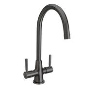 Bristan MZ SNK EF GM Monza Easyfit - Miscelatore monocomando per lavello, colore: grigio canna di fucile