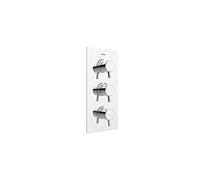 Bristan PM2 SHC3STP C Prism incasso valvola termostatica doccia doppio controllo con due Integral Stopcocks, cromato