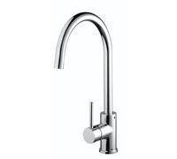 Bristan PST EFSNK C Pistacchio Easyfit Rubinetto Miscelatore Lavello Cucina con Bocca Girevole, Cromato