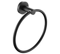Bristan RD BLK Anello portasciugamani rotondo, nero