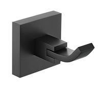 Bristan SQ BLK - Gancio appendiabiti quadrato, colore: Nero
