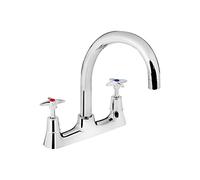 Bristan VAX2 DSM C Miscelatori per lavello Ponte, Finitura cromata