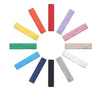 Bristlegrass Fascia elastica pieghevole lucida da 5/8 "nemico spandex nastro per capelli per capelli cravatta vestito cucito fai da te (combo B-15/20,3 cm x 24 m)