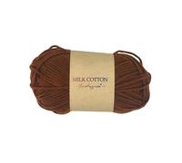Bristlegrass Filato alla rinfusa, filato marrone frate compreso 115 metri 31 multicolore può essere offerto per una selezione di usi, filato di lana per principianti (3 x 1,2 g, 3 x 115 yds)