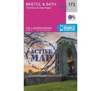 Bristol & Bath, Thornbury & Chew Magna (Map) OS Landranger Active Map