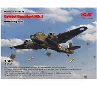 Bristol Beaufort Mk.I. Bombing Raid 1:48 Plastic Model Kit ICM