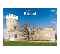 Bristol Calendario 2027, formato A5, visualizzazione mensile, viaggi, idea regalo