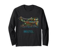 Bristol England - Souvenir da Viaggio Storico della Città Maglia a Manica