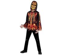 Mietitore Scheletro Zombie Ragazzi Costume Halloween Bambini Completo