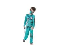 Bristol Novelty 300860M Costume da dottore zombie per bambini, 5-6 anni, M Halloween, Carnevale
