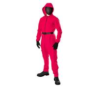 Bristol Novelty 301595S000 Costume e maschera da giocatore per adulti, rosso, taglia S Halloween