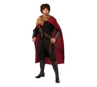 Bristol Novelty 700891XL000 Costume da Re Medievale per Adulti, da Uomo, Multicolore, XL Halloween