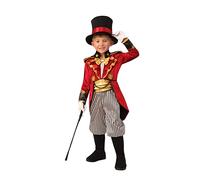 Bristol Novelty 700951M000 Costume da direttore del circo per bambini, multicolore, M 5-6 anni Halloween