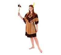Bristol Novelty AC593 Costume da Signora Indiana
