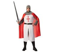 Medievale Crusader Armor Halloween Adulti Costume Rubini Seobundle