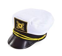 Cappello Da Capitano Nautico Marino Per Festa - Accessorio Costume