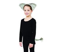 Bristol Novelty- Accessori per Travestimento, Colore Girgio, DS175 Halloween, Carnevale