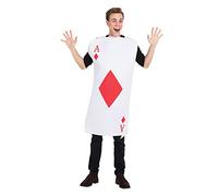 Bristol Novelty AF019 Costume da Asso di Quadri