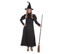 Bristol Novelty, XL Costume da strega cattiva, Bambini, AF131XL