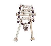 Bristol Novelty BA012 Collana di ossa, Donna, Taglia unica Halloween