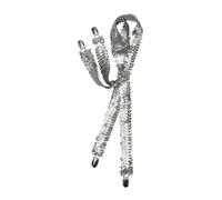 Bristol Novelty BA1028 - Bretelle con paillettes, da uomo, taglia unica