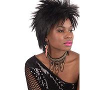 Bristol Novelty Ba3552 Orecchini da Rave, Anni '80 Arancione, da Donna Halloween, Carnevale