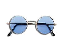 Bristol Novelty BA366 Occhiali in stile Lennon, taglia unica, colore blu