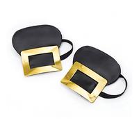 Bristol Novelty BA717 - Bracciale rigido con fibbie, unisex, adulto, oro, taglia unica
