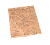 Bristol Novelty BA997 - Mappa del tesoro dei pirati, unisex, taglia unica
