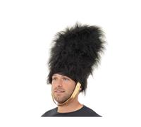 Bristol Novelty BH555 - Costume da casco, con cappello da orso, 1 pezzo, nero, t