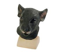 Bristol Novelty - Maschera integrale da ratto - Unisex/Adulti Taglia unica Nero