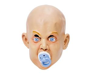 Bristol Novelty BM405 - Maschera per neonati e ciuccio, multicolore, taglia unica