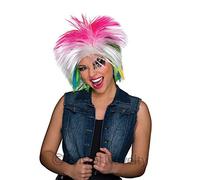 Bristol Novelty Bw734 Parrucca da Icona Pop Anni '80, da Donna, Multicolore, Taglia Unica Halloween