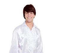 Bristol Novelty BW941 - Parrucca da uomo anni '60, accessorio marrone, taglia unica