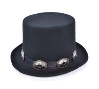 Bristol Novelty Cappello a Cilindro Stile Rocker Unisex Adulti (BN2838)