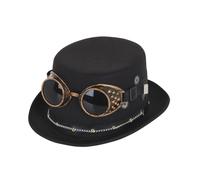 Bristol Novelty - Cappello con occhialli stile Steampunk - Unisex (BN806)