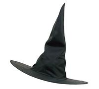 Bristol Novelty- Cappello Strega Nero Nylon Plain, Colore, Taglia Unica, BH291