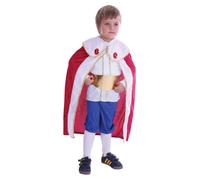 Bristol Novelty CC046 - Costume da re per bambino, ragazzo, XS