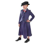 Bristol Novelty CC196 Costume da tata, Per bambini, Accessorio blu, multicolore, età 8-10 anni Halloween