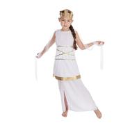 Bristol Novelty Abito da greco Budget (M) per Bambini, Tinta unita, 6-8 anni, CC346