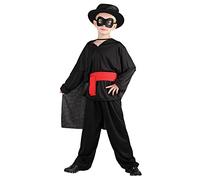 Bristol Novelty CC350 Costume da bandito, Per bambini, Accessorio nero Halloween