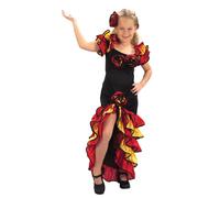 Bristol Novelty CC623 Rumba Girl Costume, Small, Approx Age 3 -5 Years, Rumba Gi