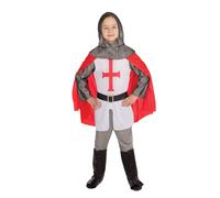 Bristol Novelty Costume Da Cavaliere Crociato Per Bambini Carnevale