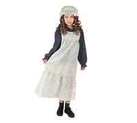 Bristol Novelty CF235S - Costume classico vittoriano da ragazza, multicolore 3-4