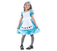Bristol Novelty - Costume da Alice - Bambina (BN186)